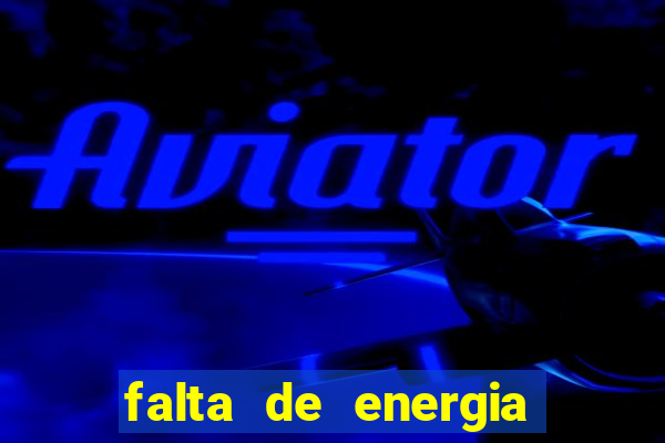 falta de energia em caucaia